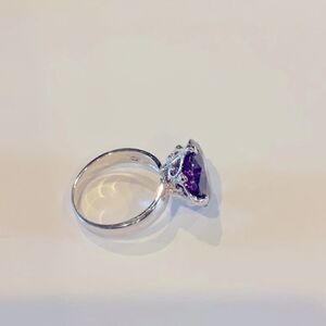 Gorgeous Large Purple Ring  